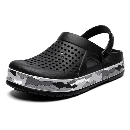 1Pair Men's Slipper Summer New Outdoor Lightweight Comfortable Men Sandals EVA Soft Sole Slides Walking Beach Shoes Flip Flops