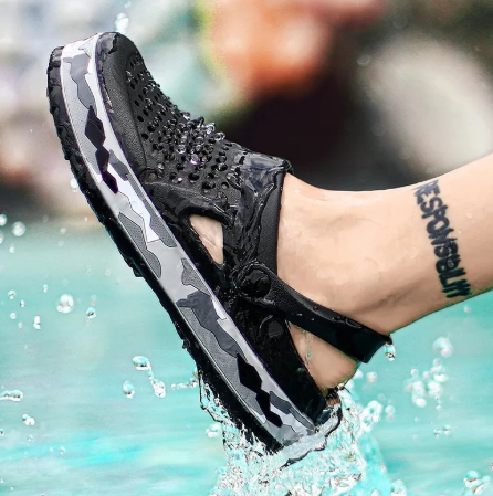 1Pair Men's Slipper Summer New Outdoor Lightweight Comfortable Men Sandals EVA Soft Sole Slides Walking Beach Shoes Flip Flops