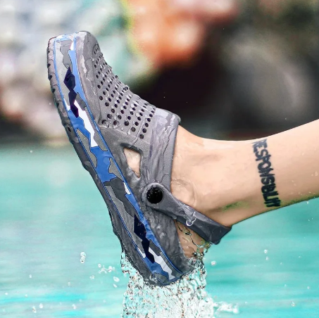 1Pair Men's Slipper Summer New Outdoor Lightweight Comfortable Men Sandals EVA Soft Sole Slides Walking Beach Shoes Flip Flops