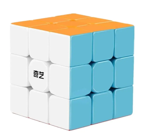 1PC QiYi Speedcube Warrior S 3x3 Magic Cube Stickerless Professional 3x3 Speed Puzzle 3×3 Children's Cubo Magico for Games