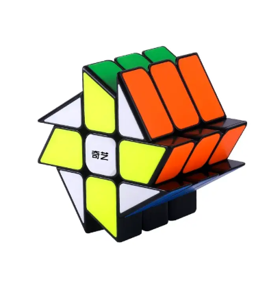 1PC QiYi Windmill S Cube Fisher S Axis S Stickerless Black Updated Cubo Magico Cube Educational Toy Gift