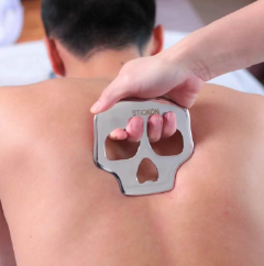 1PC IASTM Therapy Massage Tools Deep Tissue Acupoint Fascia Tools Muscle Relax Body Massager Gua Sha Board Stainless Steel Scraper