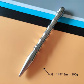 1PC Stainless Steel Acupoint Stick, Foot Sole Massage, Meridian Brass Acupoint Opening Stick, Pen Shaped Fascia Knife