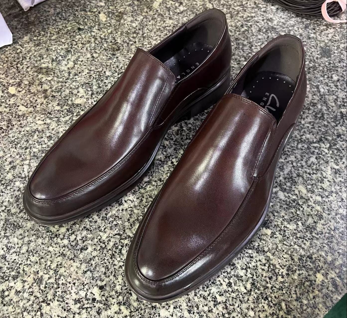 Mens Clarks Formal Smart Leather Shoes