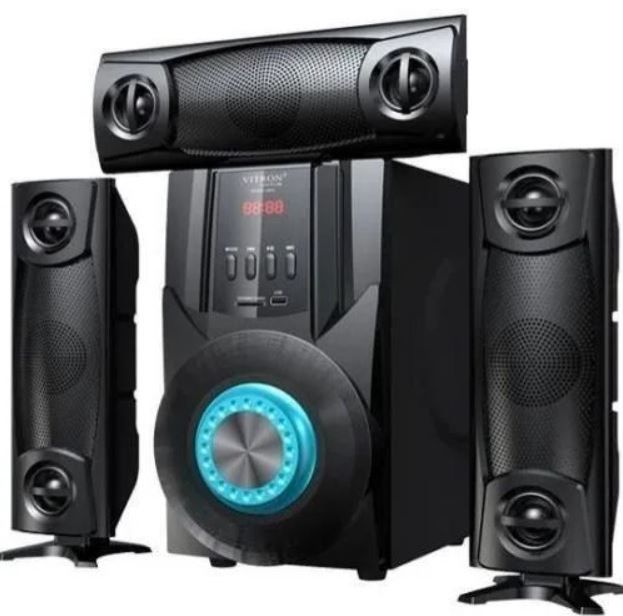 Vitron V641 3.1 , SUB-WOOFER SYSTEM 3.1 CH 10000W Pmpo - BLACK
