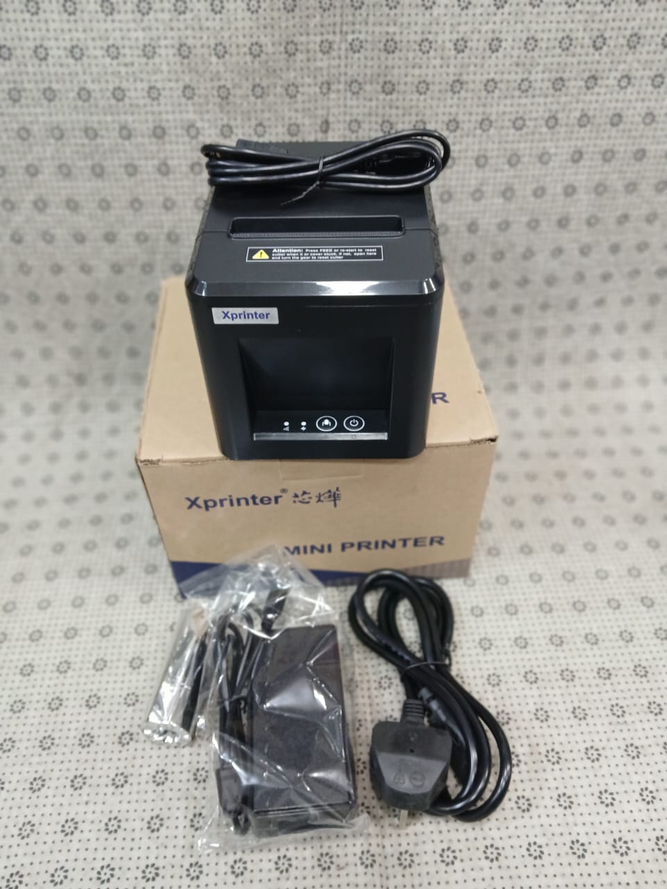 XPrinter Thermal Receipt Printer 80mm USB + LAN Connection with Auto Cutter