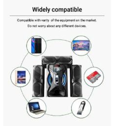 AILYONS ELP3611K 3.1-CHANNEL MULTIMEDIA SPEAKER SYSTEM WITH BLUETOOTH & LED DISPLAY