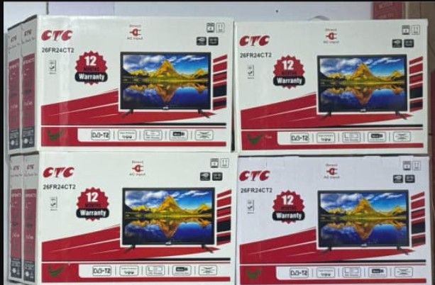 CTC 26" LED DIGITAL TV — AFFORDABLE HD DISPLAY WITH DVB-T2 TUNER & MULTI-PORT CONNECTIVITY