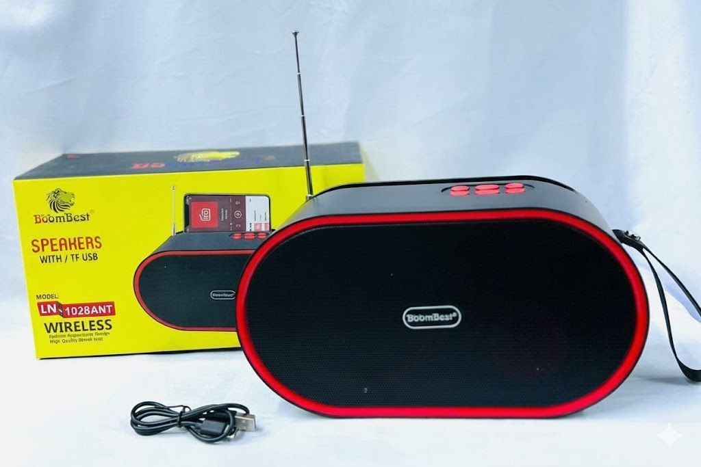 BOOMBEST LN-1029ANT PORTABLE WIRELESS BLUETOOTH SPEAKER – YOUR EVERYDAY AUDIO COMPANION