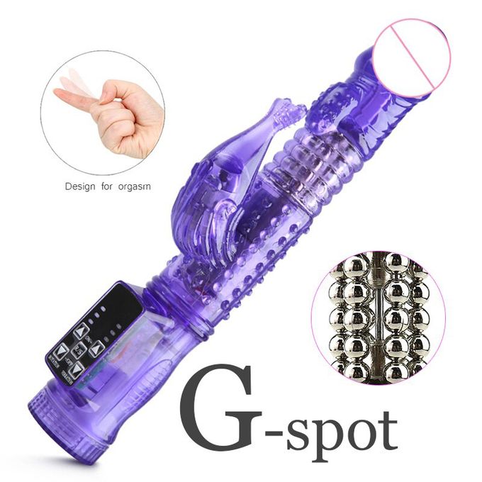 1 x Classic G Spot Rabbit Vibrator 12 Vibrating Modes Vagina Clitoris Stimulator for Women Adult Sex Toy....
