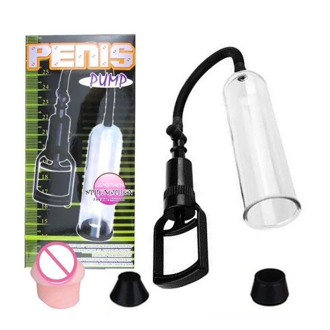 Penis Pump Clinically Tested - Penis Enlargement Vacuum Pump Extender Sex Toys Enlarger For Men