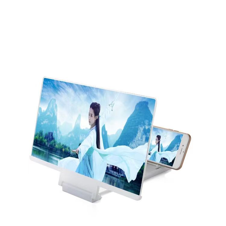 Smartphone magnifier for screen
