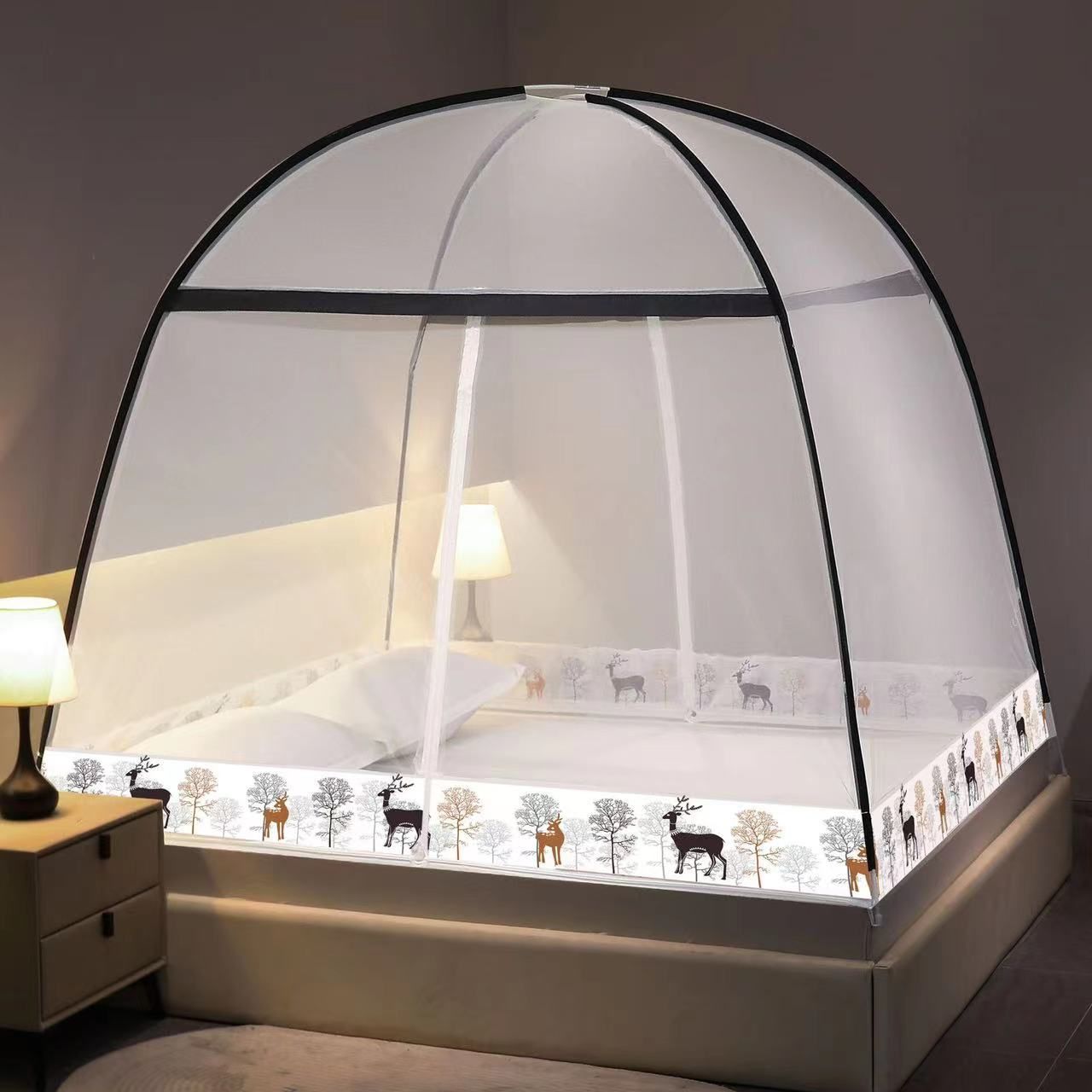 Foldable Dome type mosquito nets Size 4by6