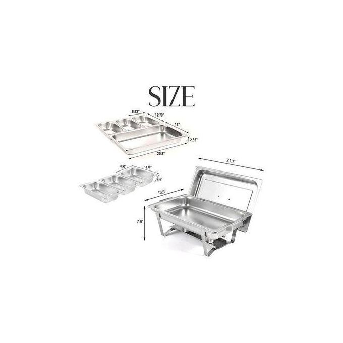 High quality stainless steel 11L chaffing dish
