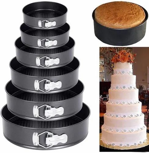 High quality nonstick 6in1 cake mould/baking tin