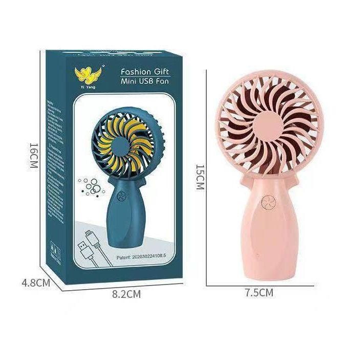 Portable Rechargeable Handheld Mini Fan – Cool Air Blower With USB Charging For Travel & Outdoor Use