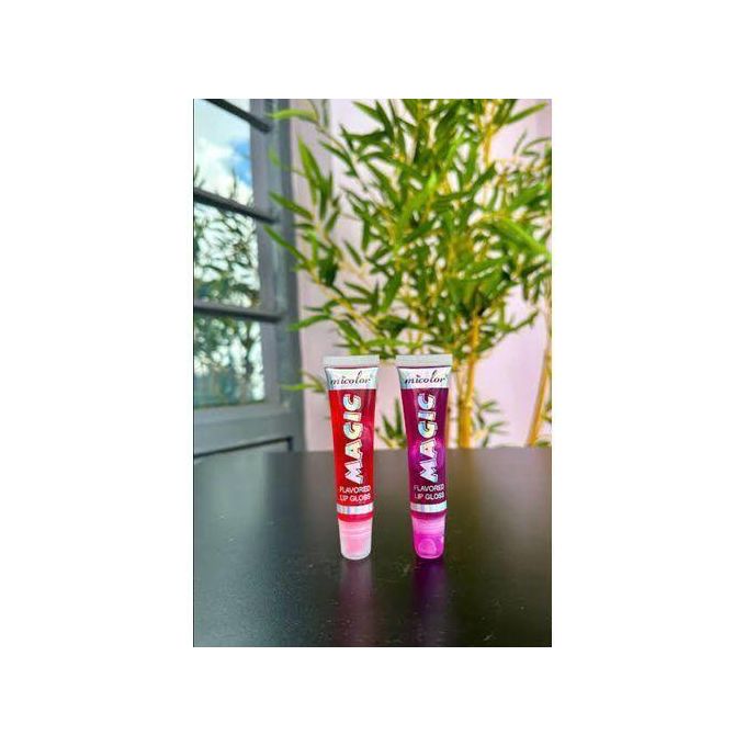 Micolor 2pcs long lasting magic lipgloss