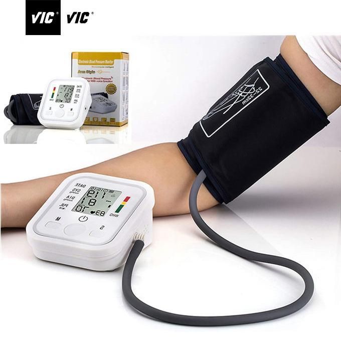 Advanced Blood Pressure Machine, Adjustable Arm, Large Display,