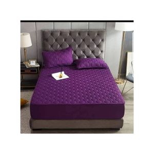 Waterproof Matress Protector and Cover Quilted Waterproof Mattress Cover Protectors Dustproof Mattress Protectors 1Pc