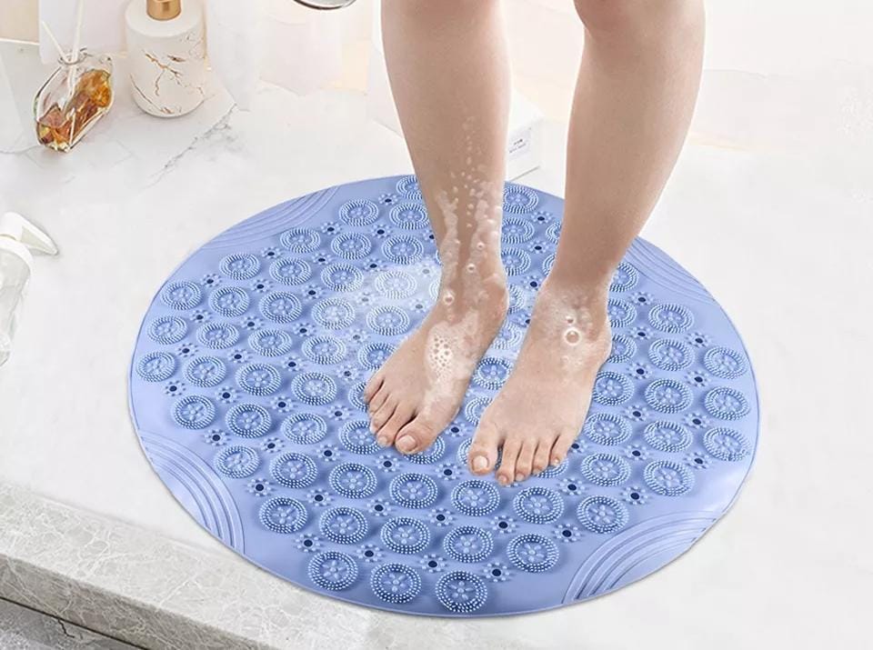 Round Anti-slip Bathroom Mat Antislip Non Slip Safety Mat