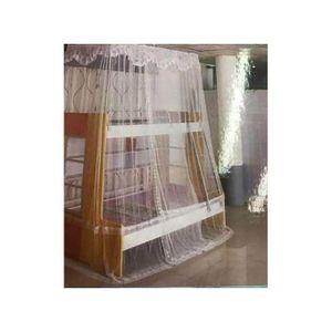 Square Top Mosquito Net Free Size For Double Decker And All Types Of Beds - protect yourself and your loved ones from Mosquitos