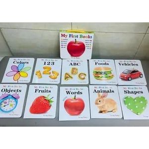 My First Books-set 10 Baby Books