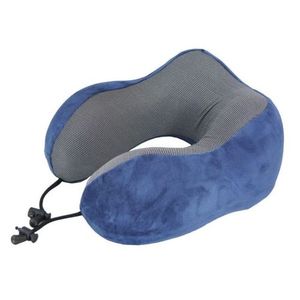U Shaped Memory Foam Neck Pillows Soft Travel Pillow Massage Neck Pillow Sleeping Airplane Pillow Cervical Healthcare Bedding Black normal