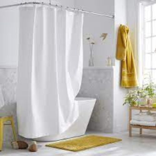 Waterproof Elegant Shower Curtain 180x200cm - Soft Texture, Easy to Clean, Eco-Friendly Material - Ideal for Bathroom, Shower Stall - with Hook Hole Design