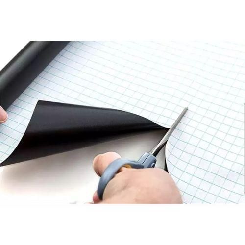 Black Chalkboard Wall Paper Clear Dry Erase Board Sticker +  5 Chalks