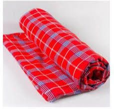 5x6 Maasai shuka throw Big Size -150x200cm