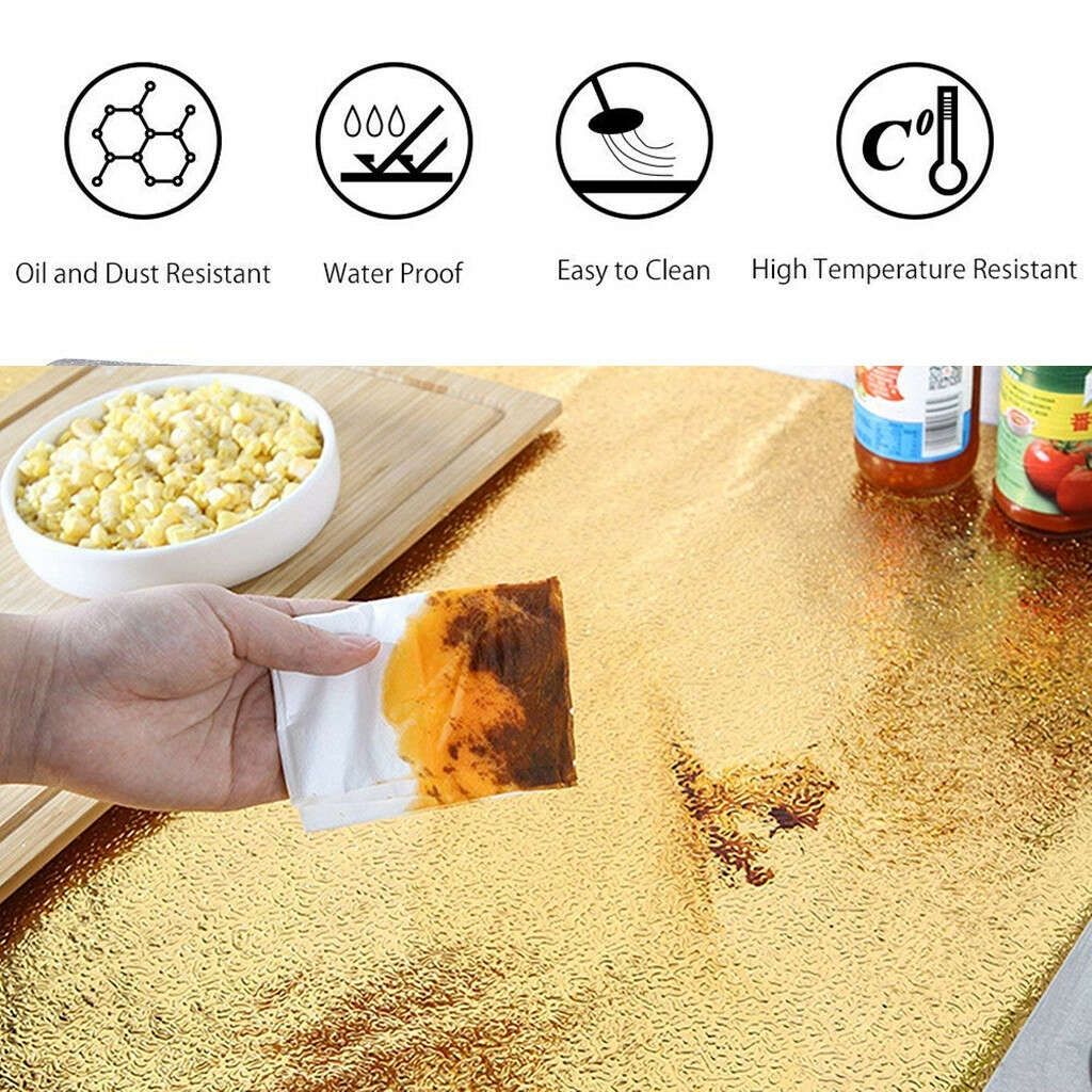 Waterproof, Oilproof Self Adhesive Stickers, Aluminium Foil