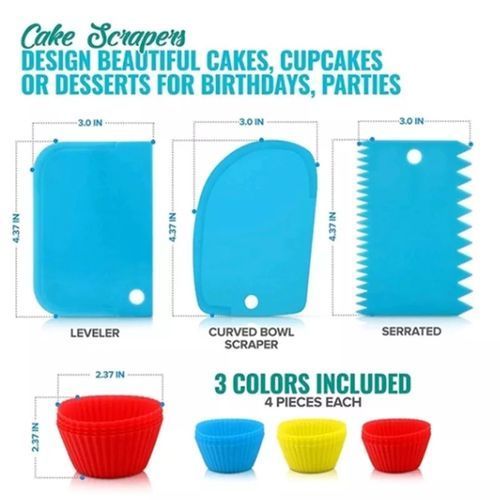 106Pcs Multifunction Cake Turntable Set Cake Decorating Kit Pastry Tube Fondant Tool Dessert Baking 106pcs