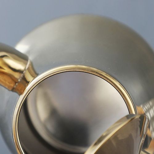 2L Stovetop Tea Coffee Kettle With Infuser Filter -  built-in filter design can be directly put into the tea for easy brewing