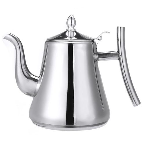 2L Stovetop Tea Coffee Kettle With Infuser Filter -  built-in filter design can be directly put into the tea for easy brewing