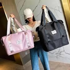 Large-Capacity Waterproof Foldable Expandable Travel Bag| Expandable Duffle Bag, Folding Travel Bag