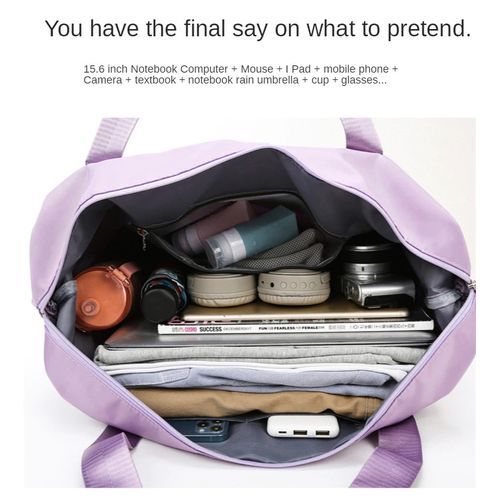 Large-Capacity Waterproof Foldable Expandable Travel Bag| Expandable Duffle Bag, Folding Travel Bag