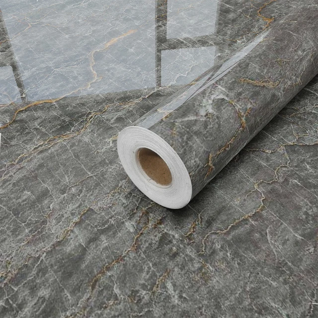 Self Adhesive Marble Contact Paper- White 60x 200cm | high quality and realistic marble effects.