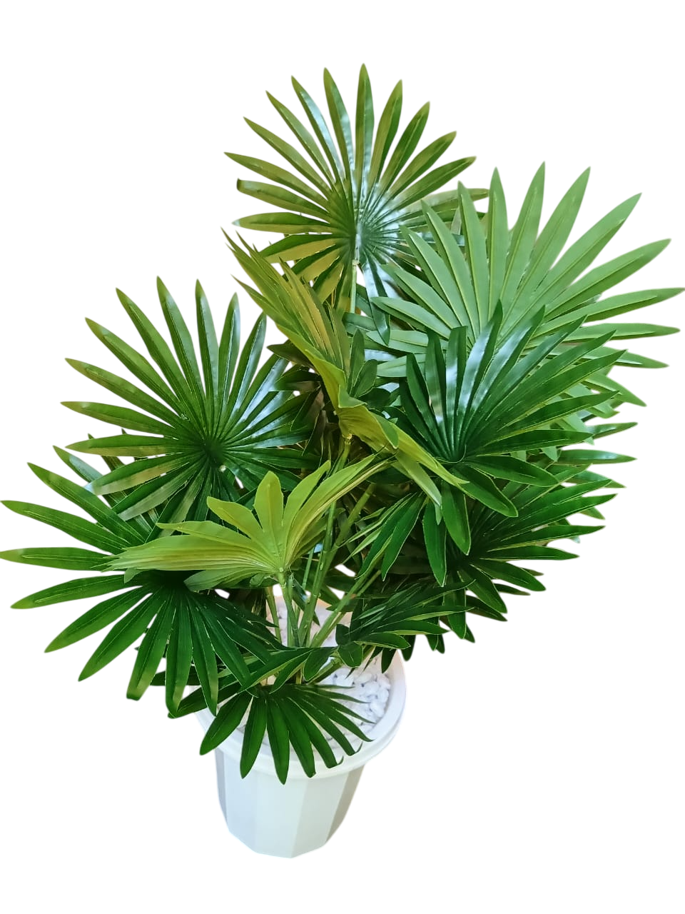 Artificial  Flower with Decor stones and Vase - add a luxurious touch to your interior setting and the same time,