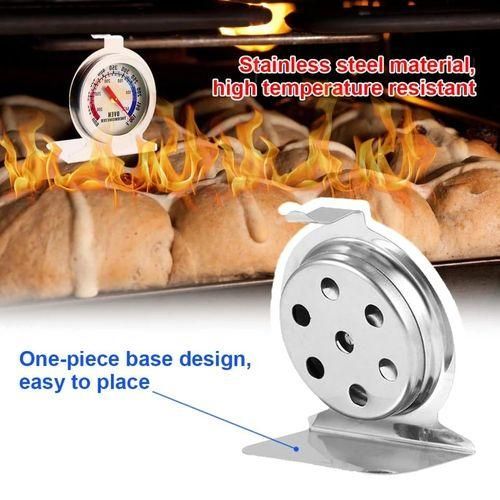 Oven Thermometer Stainless Steel Grill Thermometer Large Dial Kitchen Cooking Tools BBQ Baking