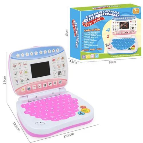 Baby Kid Toddler Educational Learning Study Toy Laptop Computer Toy- Helps in learning For Toddlets