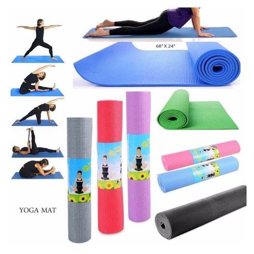 Exercise Fitness Yoga Mat 4mm/ Anti-skid Sports Fitness Mat EVA Comfort Foam yoga matt for Exercise, Yoga, and Pilates Gymnastics mat