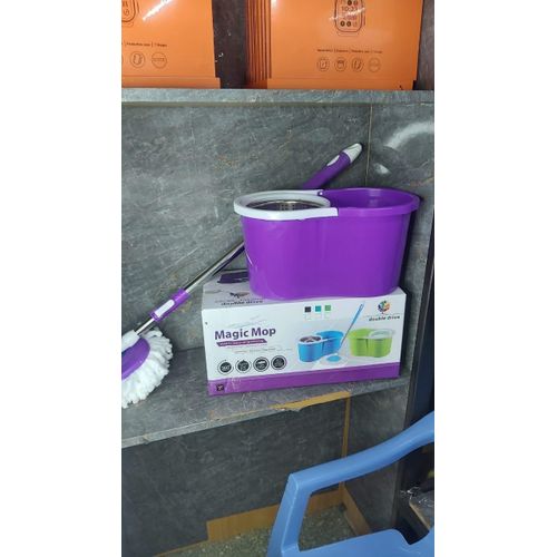 360 Spin Mop Rotating Bucket With Long Adjustable Mop