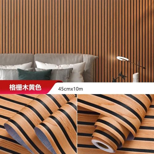 Wallpaper Flute Panel Design Self- Adhesive  -5M | a versatile and stylish decorative material designed to enhance surfaces in your home or workspace.