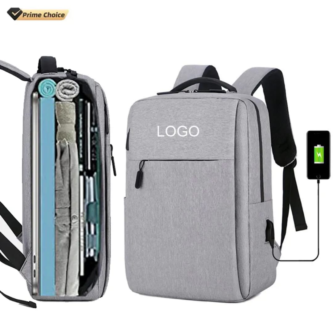 Anti-Theft Water Proof Laptop Bag / Backpack with USB made of durable nylon and oxford fabric for dust-proof and water-proof nature