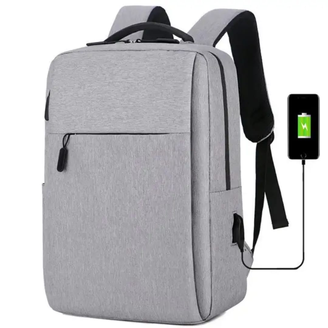 Anti-Theft Water Proof Laptop Bag / Backpack with USB made of durable nylon and oxford fabric for dust-proof and water-proof nature