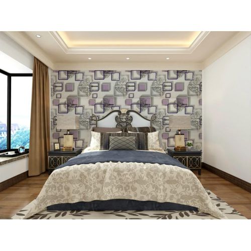 3D Self adhesive Wallpaper decorative Film- 5M purple | a versatile and stylish decorative material designed to enhance surfaces in your home or workspace.