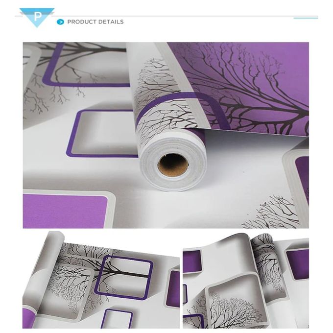 Self- Adhesive Wallpaper decorative Film- 5M purple Boxed  | a versatile and stylish decorative material designed to enhance surfaces in your home or workspace.