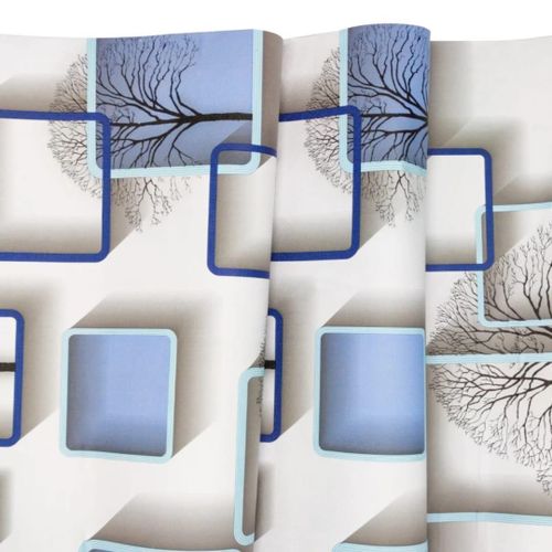 Self- Adhesive Wallpaper decorative Film- 5M Blue Boxed  | a versatile and stylish decorative material designed to enhance surfaces in your home or workspace.