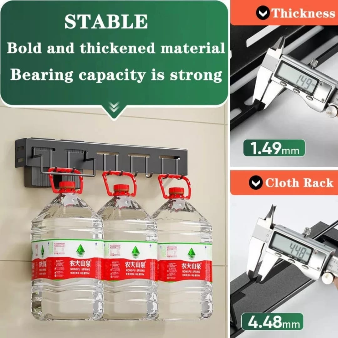 Wall mounted kitchen knife and spoon holder Organizer