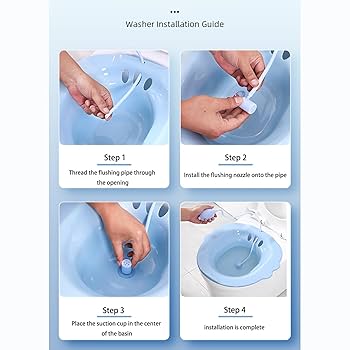 Postpartum yoni sitz bath basin- Suitable for women hygiene